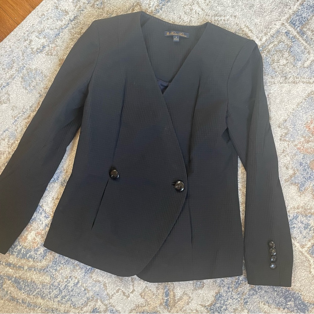 Brooks Brothers Women's Black Blazer